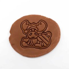 Sob s ozdobou | dvoudílné vykrajovátko