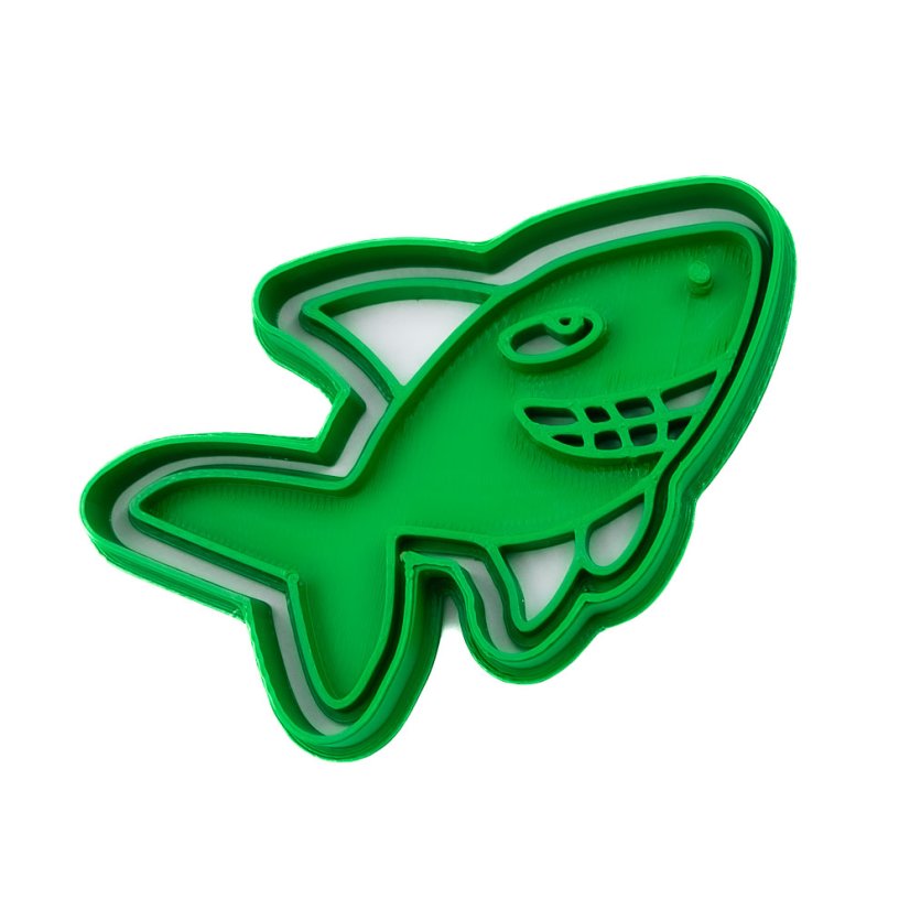 Žralok | dvoudílné vykrajovátko