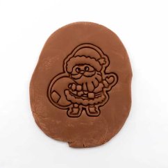 Santa - postava | dvoudílné vykrajovátko