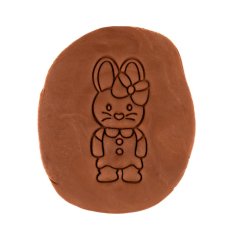 Zaječí holčička postava | dvoudílné vykrajovátko