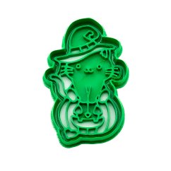 Kočka s dýní | dvoudílné vykrajovátko