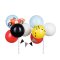 Autko - balónkový zápich na dort, mix, 29 cm