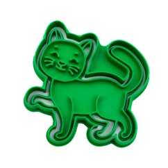 Kočička 5 | dvoudílné vykrajovátko