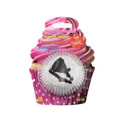 Svatební | papírové košíčky na muffiny a cupcakes | 50 ks