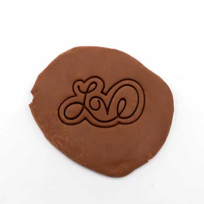 Nápis LOVE | dvoudílné vykrajovátko