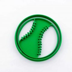 Softball labdajáték | alakú kiszúró forma