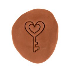 Srdce klíč | dvoudílné vykrajovátko