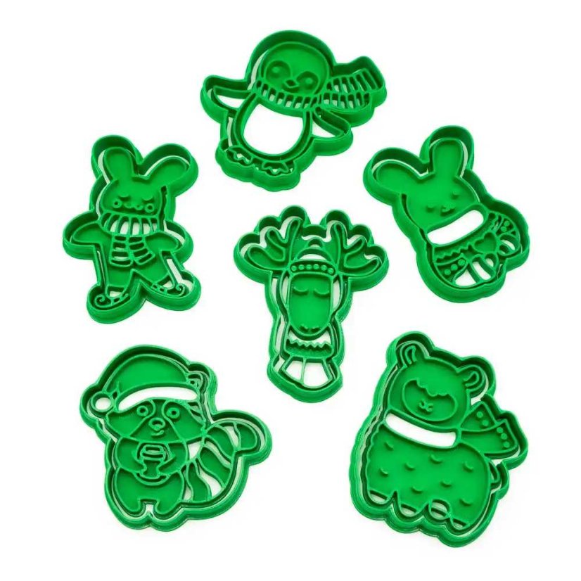 Zvířátka - zimní | sada vykrajovátek