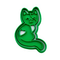 Kočička 1 | dvoudílné vykrajovátko