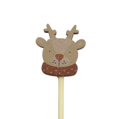 Sob vánoční dekorační zápich 12 cm