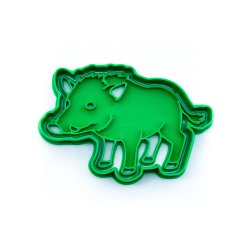 Divoké prase | dvoudílné vykrajovátko