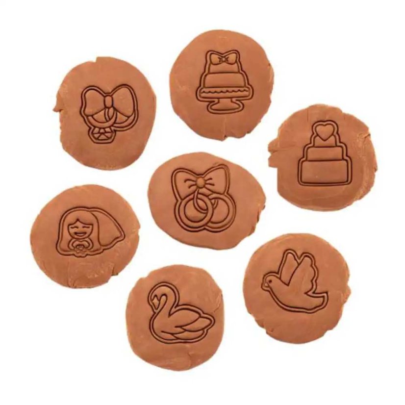 Svatební | sada vykrajovátek