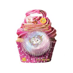 Jednorožec 1 | papírové košíčky na muffiny a cupcakes | 50 ks