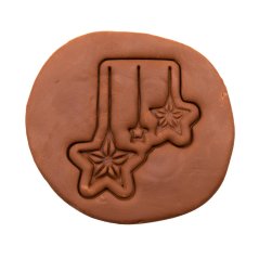 Visící hvězdy | dvoudílné vykrajovátko