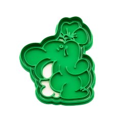 Zajíček s motýlkem | dvoudílné vykrajovátko