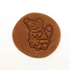 Liška s hvězdou | dvoudílné vykrajovátko