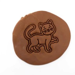 Kočička 5 | dvoudílné vykrajovátko