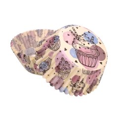 Dortík barevný | papírové košíčky na muffiny a cupcakes | 50 ks