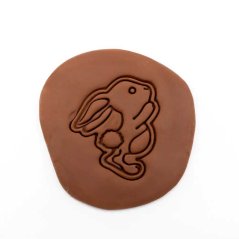 Zajíček 1 | dvoudílné vykrajovátko