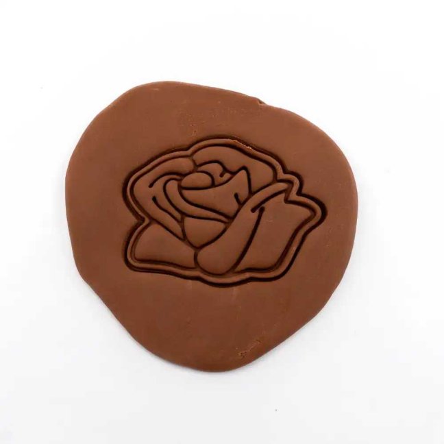 Květ růže | dvoudílné vykrajovátko