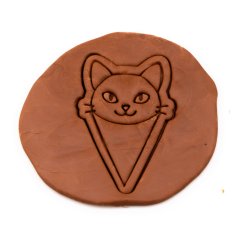 Kornout kočka | dvoudílné vykrajovátko