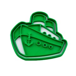 Loď | dvoudílné vykrajovátko