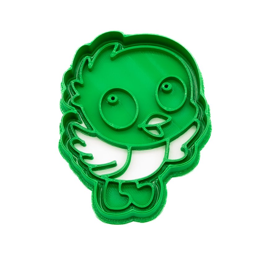 Kuřátko zvědavé | dvoudílné vykrajovátko