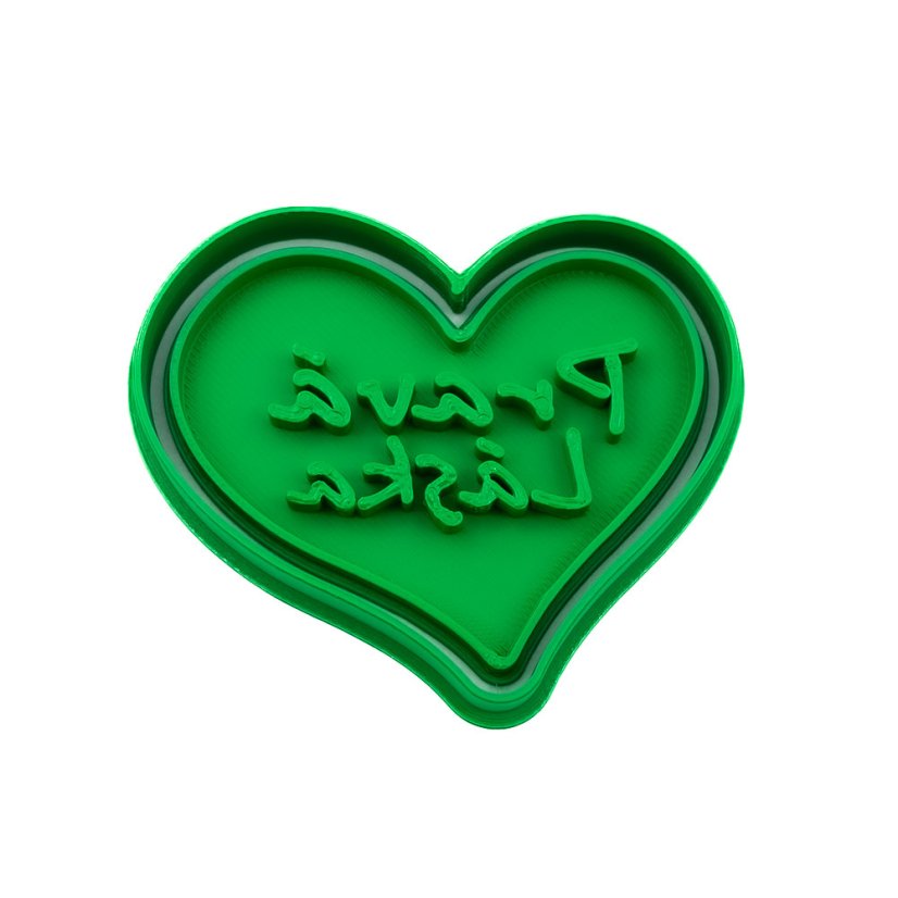 Pravá láska | dvoudílné vykrajovátko