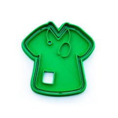 Lékařská halena | dvoudílné vykrajovátko