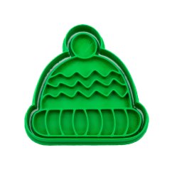 Čepice | dvoudílné vykrajovátko