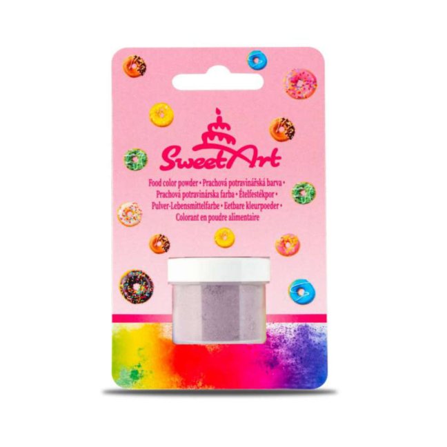Jedlá prachová barva - Levandulová - SweetArt (2,5 g)