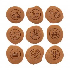 Emoji – podstawowe | zestaw wykrawacz do ciastek