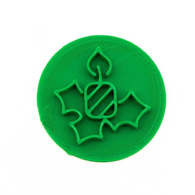 Svíčka | razítko - Velikost: 4 cm