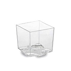 Kelímek - hranatý - fingerfood 65ml - 44x44x43 mm