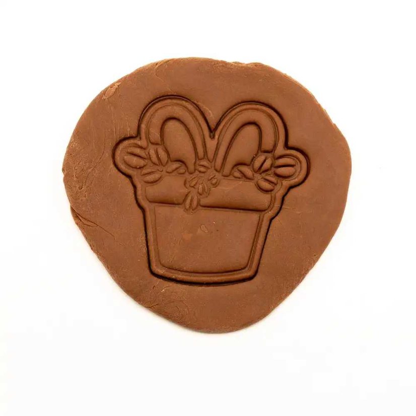 Uši v květináči | dvoudílné vykrajovátko