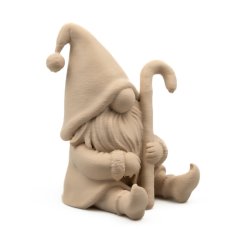 Skřítek s hůlkou 3D dekorace k vybarvení