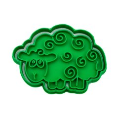 Ovečka 2 | dvoudílné vykrajovátko