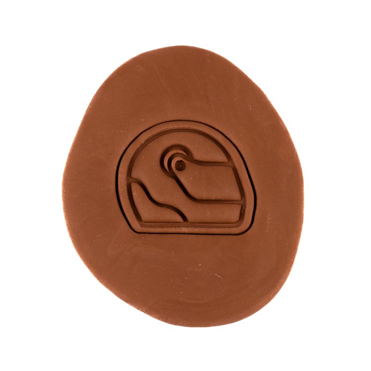 Helma na motorku | dvoudílné vykrajovátko