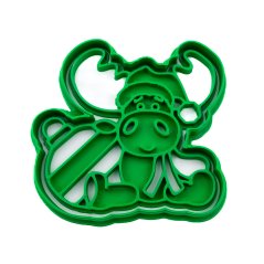 Sob s ozdobou | dvoudílné vykrajovátko