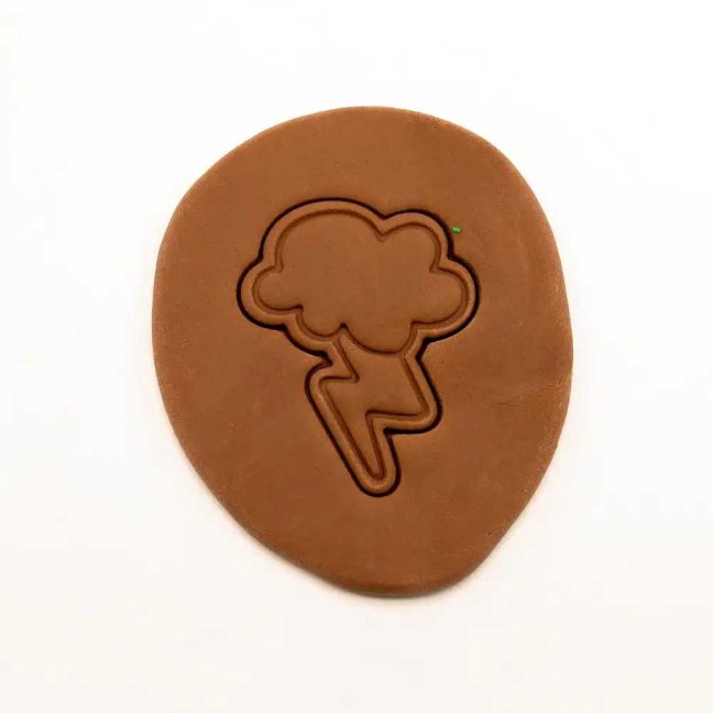 Bouřky | dvoudílné vykrajovátko