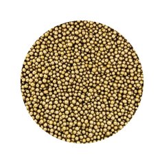 Cukrové perly zlaté 3-4 mm (50 g)
