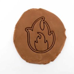 Oheň | dvoudílné vykrajovátko