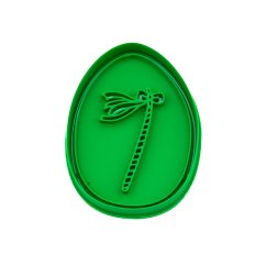 Vejce s pomlázkou | dvoudílné vykrajovátko