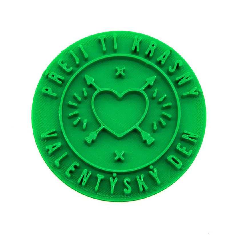 Valentýn 4 | razítko s přáním