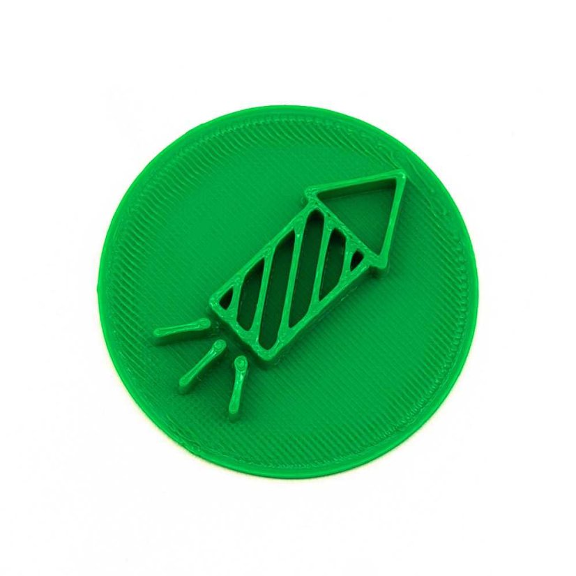 Rachejtle | razítko - Velikost: 4 cm