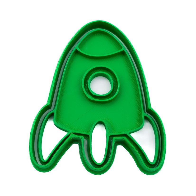 Vesmírná loď | dvoudílné vykrajovátko