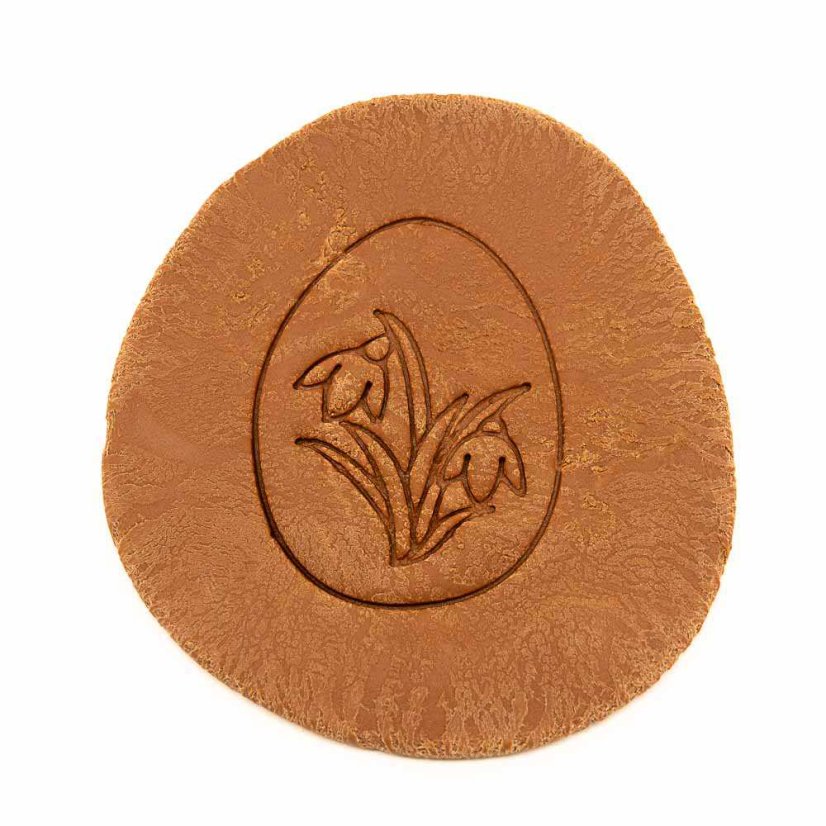 Vejce se sněženkou | dvoudílné vykrajovátko