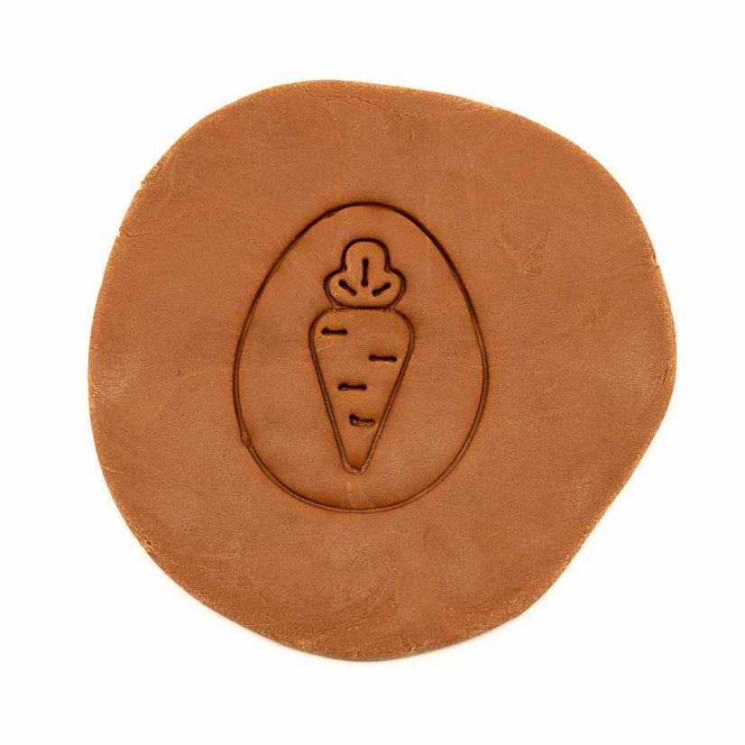 Vejce s mrkví | dvoudílné vykrajovátko