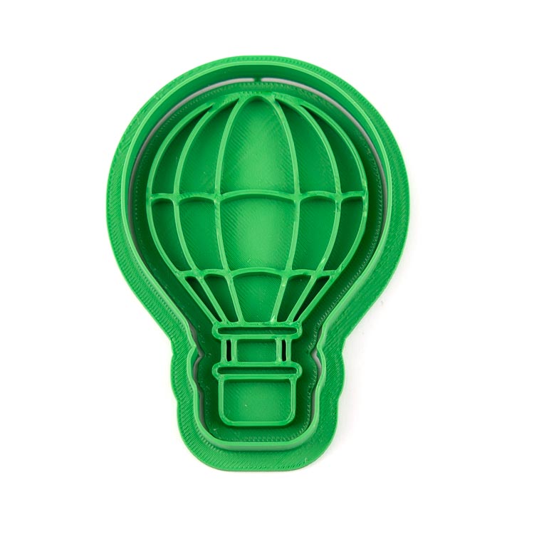 Horkovzdušný balon 3 | dvoudílné vykrajovátko