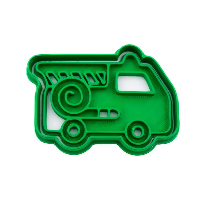 Hasiči | dvoudílné vykrajovátko